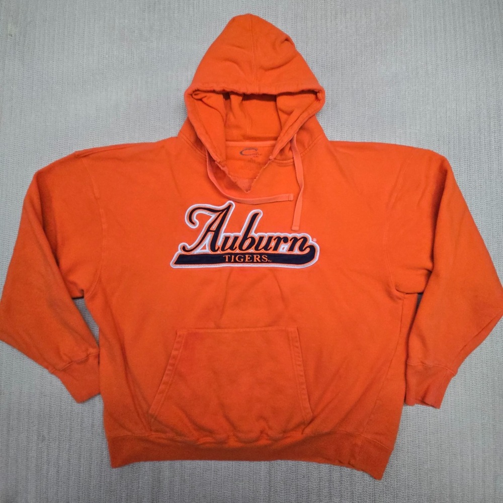 Cadre Auburn Tigers Hoodie Sweatshirt Mens XL Orange NCAA College SEC Football